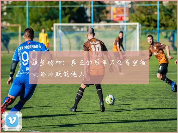 追梦精神：真正的冠军只会尊重彼此而非贬低他人